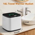 thumbnail image 2 of Calentador de toallas Warmcocoz de 16 L tipo cubeta, calentamiento rápido para spa, 2 of 8