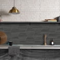 thumbnail image 4 of 10PCS Hexagonal Wood Grain Foam Wall Stickers Waterproof Oil-Proof Tile Stickers, 4 of 9