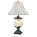 thumbnail image 2 of ORE International Alabaster Table Lamp with Night Light, 2 of 2