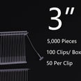 thumbnail image 2 of 5000 Pcs Standard Tagging Gun Fasteners 3 inch, not jam The Tagging Gun, Clothing Tag Barbs Attachments for All Standard Price Tag Gun, 2 of 7