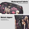 thumbnail image 4 of Skeleton Digital Pouch with Oxford Fabric, Waterproof, Size 5.9x9.44x3.14 in, Cord Organizer, Charger Organizer, Bag Cable Organizer, Electronic Travel Case Organizer, 4 of 6