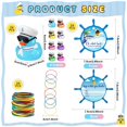 thumbnail image 4 of Kit de Crucero Halloscume 72 Piezas Etiquetas de Pato con Patitos de Goma y Bandas, 4 of 7