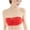 Red, variant on Women's Lace Push Up Strapless Bra Sheer Mesh Padded Tie Front Wirefree Brassieres