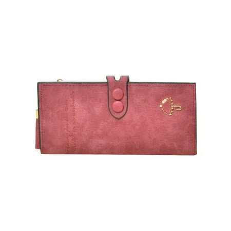 

SHZHPQFJY Effortlessly Elegant Women‘s Long Wallet with Exquisite Tassel Decoration Designed for Chic Style and Easy Organization with Multiple Card Slots and Zipper Pocket in Mind
