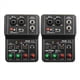 thumbnail image 5 of 2X Tarjeta de Sonido Q-12 Mezclador de Audio Placa de Sonido Consola Interfaz de de Escritorio 4 Canales 48V Potencia Estéreo Tarjeta de Sonido para Ordenador, 5 of 5