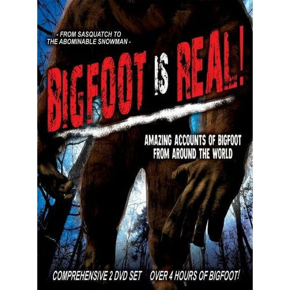 Bigfoot Is Real!: From Sasquatch to the Abominable Snowman (DVD), Reality Ent, Documentary