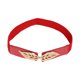 thumbnail image 1 of Cinturón ajustable de 1 pieza con diseño elástico de Unique Bargains en rojo, 1 of 5