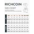 thumbnail image 7 of RICHCOIN Men's 2 Piece Outfits Textured Knit Short Sleeve Button Down Shirts and Shorts Old Money Casual Sets, 7 of 7