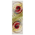 thumbnail image 1 of LR Home FUSIO81354WGR2370 Fusion Abstract Swirl Runner Indoor Area Rug, 1 of 1
