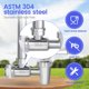thumbnail image 2 of Sight Glass Spigot Amwater de acero inoxidable para filtros de agua, 2 of 7