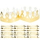 thumbnail image 4 of KAKOWELY 24 piezas de sombreros de corona dorada para niños, coronas de cumpleaños, celebraciones, baby shower, suministros para fiestas, accesorios para fotos, 4 of 5