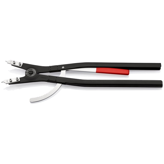 KNIPEX 46 10 A5 Pinza para anillos de retención Para anillos de retención exteriores de ejes recubierta de pintura pulverizada, negro 560 mm