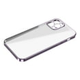 thumbnail image 1 of Para IPhone 13 Pro Max 6.7in Frosted Phone Case Galvanoplastia Agujero fino ultrafino, 1 of 3