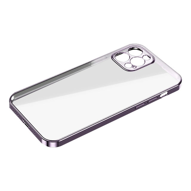 Para IPhone 13 Pro Max 6.7in Frosted Phone Case Galvanoplastia Agujero fino ultrafino