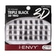 thumbnail image 1 of iENVY Pestañas postizas Triple Negro 3D Individual Trio Pestañas 3X Volumen Reutilizable Pestañas (Largas), 1 of 5