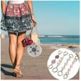 thumbnail image 3 of Bag Extension Chain Pearl Chain Accessories Love Lengthened Buckle Bag Strap, 3 of 4