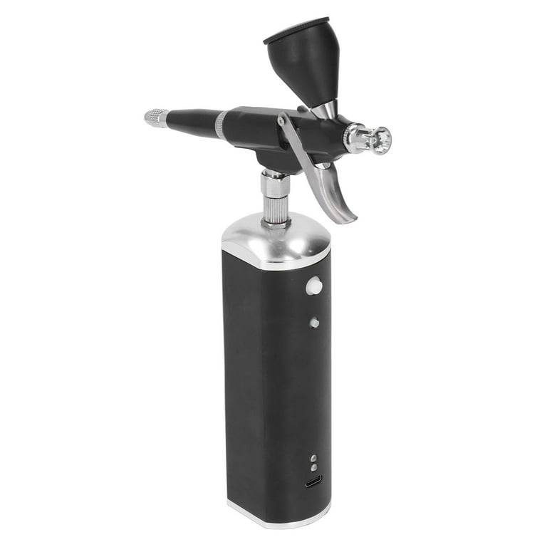 Cordless Airbrush System Compressor - Black - Ideal Barber Supply