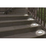 Bell Howell Disk Lights Weatherproof Solar Ed Led Outdoor Image 7 Of 8