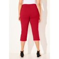 thumbnail image 2 of Catherines Women's Plus Size Petite The Knit Jean Capri (With Pockets), 2 of 6