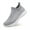 Gray, variant on LASUDRAA Womens Slip on Shoes Lightweight Breathable Mesh Casual Sneakers Walking Shoes