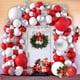 thumbnail image 2 of Kit Arco de Globos Navideños Garlan de Globos Rojos y Blancos Navideños, 2 of 5