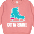 thumbnail image 3 of Inktastic Ice Skating Gotta Skate Toddler Sweatshirt, 3 of 4