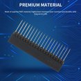 thumbnail image 2 of 5pcs Pitch Stacking Header 2*20 40 Pin 2.54mm PA6T Extra Tall Female Pin Header Stackable Header Compatible for Raspberry Pi A+/B+/2/3/4, 2 of 9