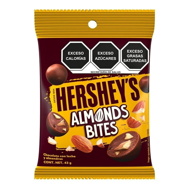 Chocolate con leche Hershey's Bites almonds 43 g