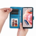 thumbnail image 4 of Funda tipo cartera GANGXUN para Xiaomi Redmi Note 12 4G , diseño girasol, cuero PU, soporte, cierre magnético, tarjetero, 4 of 5