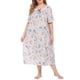 thumbnail image 1 of Vestido, Vestido de tumbona para mujer, camisones sueltos de talla grande Vintage, pijamas para desc Abanopi Beige/4X-grande, 1 of 7