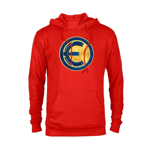 Marvel Eternals Blue and Yellow Icon - Pullover Hoodie for Adults – Customized-Red Heather