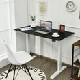 thumbnail image 4 of Costway 48" Electric Sit to Stand Desk Adjustable Standing Workstation w/Control, 4 of 10