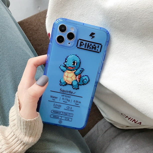 Pokémon Pikachu Funda De Personalidad Creativa Para iPhone 12 Pro Max Mini 11 X XR XS 7 8 Pluse SE 2020