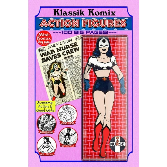 Klassik Komix: Action Figures, (Paperback)
