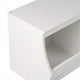 Prepac Cubby de Rangement Empilable 6 Bacs Monterey en Blanc – image 3 sur 4