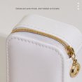 thumbnail image 4 of Guardurnaity Caja de joyería, Mini cajas ligeras portátiles, estuche de moda Vintage clásico, organizador de maquillaje para anillos, collar, Ropa, zapatos y accesorios Miscelánea Blanco, 4 of 6