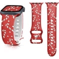 thumbnail image 2 of Correa de reloj navideña de Halloween compatible con Apple Watch de 38 mm, 40 mm, 41 mm, 42 mm, 44 mm, 45 mm, 49 mm, bandas de iWatch de Halloween para mujer compatibles con Apple Watch Series Ultra 8, 2 of 4