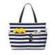 thumbnail image 1 of Easygdp Navy Blue And White Stripes Bolsa de Viaje de Playa de Gran Capacidad, Bolsa Tote Perfecta para la Playa, Escapadas de Fin de Semana y Viajes, 1 of 7