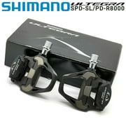 Shimano SPD-SL Pedals PD R8000/R7000/5800/R540/R550 Road Bike Pedal Ultralight Carbon Self-lock Pedal with SH11 Cleat