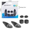 thumbnail image 1 of Methold Stick Grip Keycaps Joystick Cover 8 en 1, L2 R2 Botones Gatillo Extensores Thumbstick Grips Cap para controlador PS5 Electrónica, 1 of 6