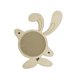 thumbnail image 1 of Tablero de actividades con piezas de Busy Board, tablero sensorial de juguete Montessori para niños en edad preescolar espejo de conejito, 1 of 9