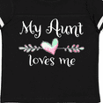 thumbnail image 4 of Inktastic My Aunt Loves Me- Heart Boys or Girls Toddler T-Shirt, 4 of 5