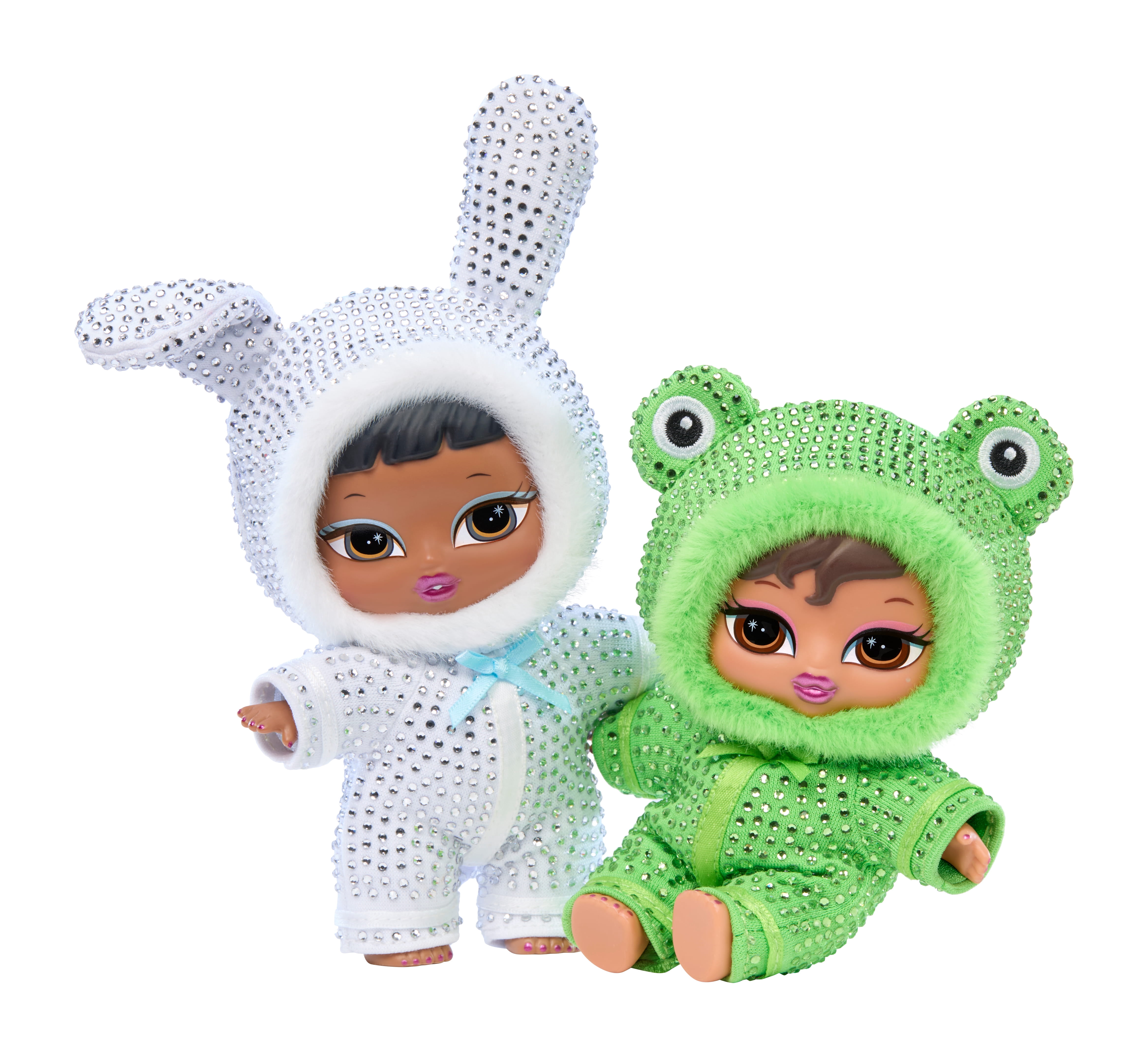 Bratz Bratziez Bling Seriez 25th Anniversary Plush Blind Box with Charm Clip and Accessory, Collectible Characters