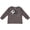 Charcoal Grey, variant on Inktastic Soccer Ball Boys or Girls Long Sleeve Toddler T-Shirt