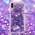 thumbnail image 4 of Funda FOXDOCK para iPhone Xs Max con Cuerda Ajustable, Brillo Líquido, Protección Antigolpes y Lente – Ideal para Regalo, 4 of 5