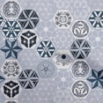 thumbnail image 1 of oneOone Viscose Jersey Grayish Purple Fabric Geometric Craft Projects Decor Fabric Printed By The Yard 60 Inch Wide, 1 of 5