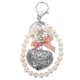 thumbnail image 1 of Hytrove Llavero Para Llaves De Mujer Moño Y Plateado Con Perla Falsa, 1 of 8