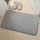 thumbnail image 2 of Plush 40x60 Memory Foam Bath Mat with Non Slip Bottom Bathroom Rug Set, 2 of 11