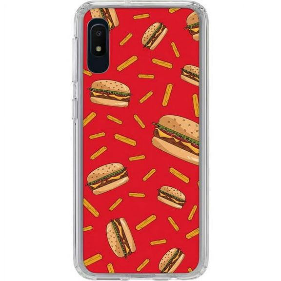 Skinit Foodie Burgers and Fries Galaxy A10e Clear Case