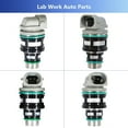 thumbnail image 5 of Labwork 4pcs 2.2 Fuel Injectors 17113124 17113197 17112693 Fit for Chevrolet Isuzu Hombre GMC Buick Pontiac Oldsmobile 1994-1997, 5 of 5